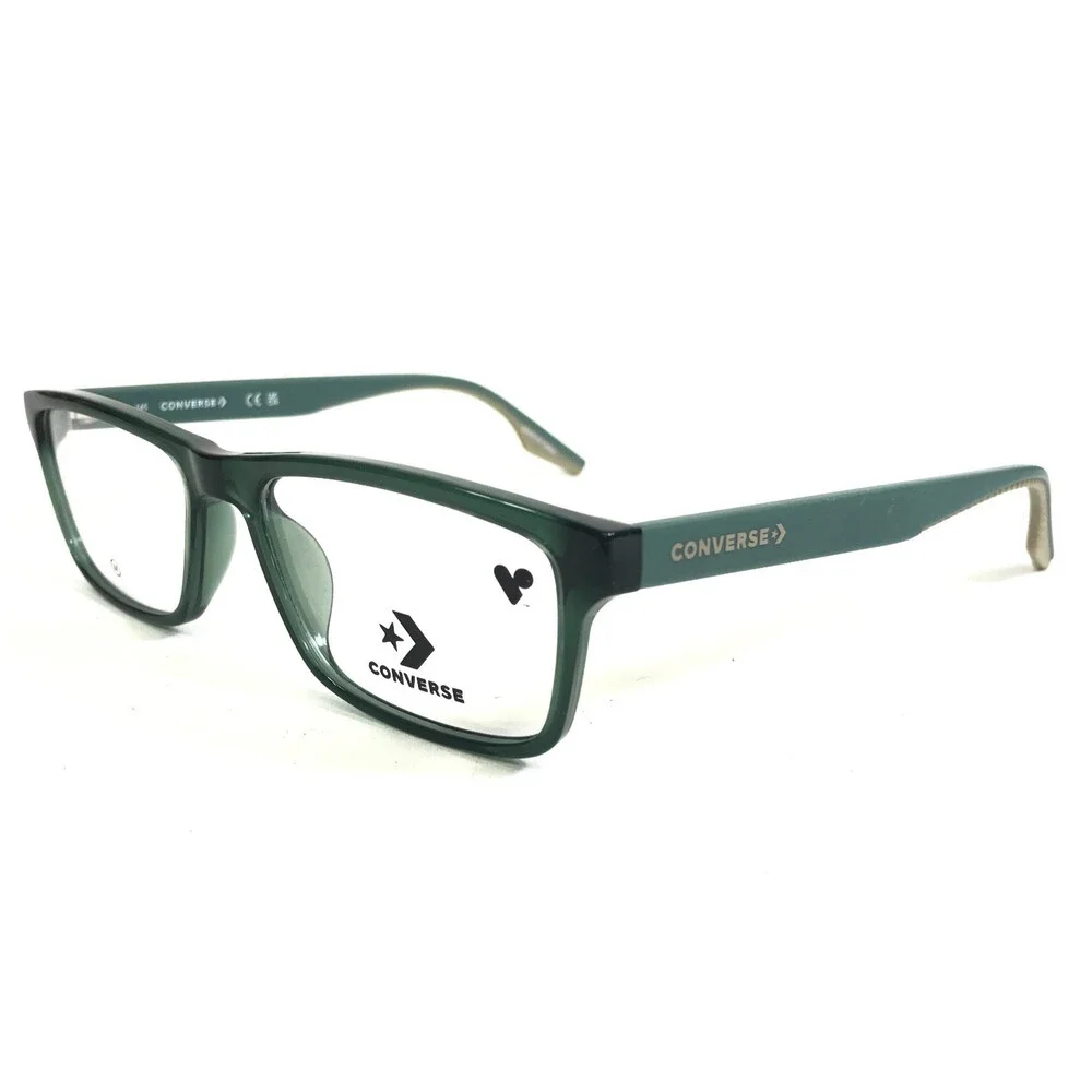 Converse Eyeglasses Frames CV5095 314 Green Rectangle Full Rim 54-17-145